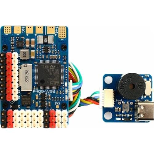 Matek System Mateksys F405-WSE F405 STM32F405RET6 Flight Controller IANV Built-in OSD SD Slot DPS310 for Drone F405-CTR Update