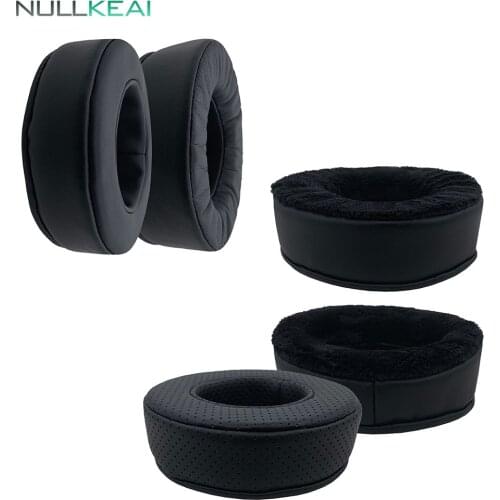 NULLKEAI Replacement Thicken Earpads For KOSS HV/X Headphones Memory Foam Earmuff Cover Cushion