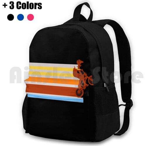 Vintage Bmx Streaks Color1 Outdoor Hiking Backpack Riding Climbing Sports Bag Usa Bmx Extreme Sports Bmx Racing Bmx Bmx Bmx For