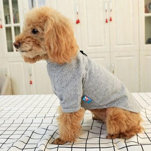 Pet Dog Hoodie With Bow Winter Warm Soft Comfortable Dog Clothes for Large Dogs French Bulldog Vest Pet Supplies