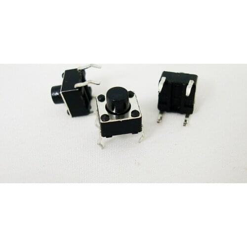 1000pcs 6x6x4.3mm 4pin Quality Mini Micro Momentary Tactile Push Button Switch