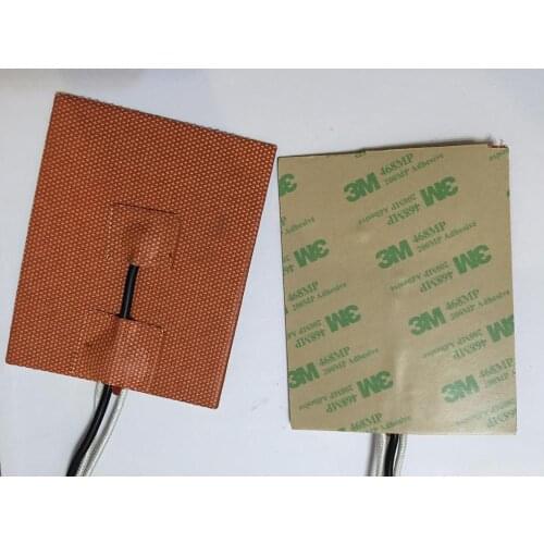 200*200,200W 110V, w/ NTC 100K Thermistor,Silicone Heater 3D Print Heater,Heatbed,Electric heating Automobile industry heating