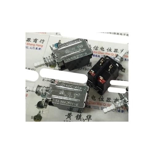 5pcs/lot KDC-A04-2 5A / 80A 250V key switch switch