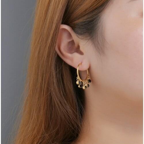 Acheerup Women's Gold Earrings