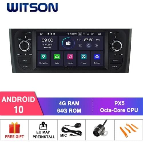 WITSON Android 10.0 CAR DVD PLAYER FOR FIAT OLD PUNTO Car Multimedia Player Stereo AutoAudio GPS Navigation DVD Video Carplay