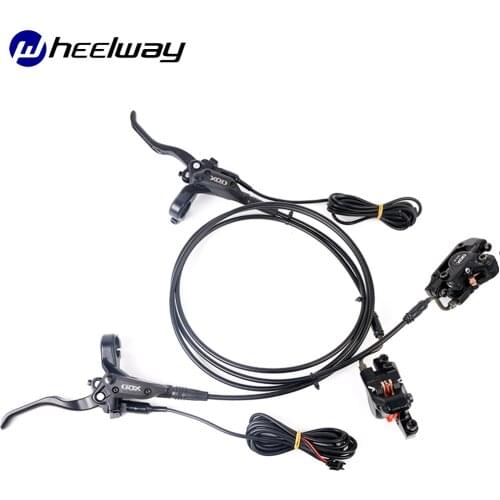 140mm 160mm hydraulic disc brake aluminum alloy electric shift lever bicycle mountain bike brake disc caliper 12/14 inch motor