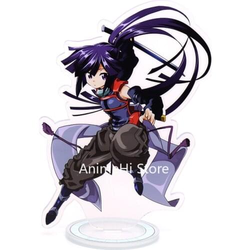 Anime Log Horizon Figure Cosplay Toy LH LHN Akatsuki Acrylic Action Stand Model Doll 15cm