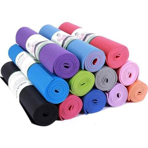 Yoga Mat with Position Line Non Slip Carpet Mat For Beginner Environmental Fitness Gymnastics Mats 173*61*0.6CM