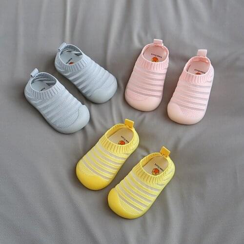 2020 Summer Infant Toddler Shoes Baby Girls Boys Mesh Casual Shoes High Quality Non-Slip Breathable Kids Children Outdoor Shoes