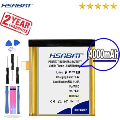 New Arrival [ HSABAT ] 4000mAh 565774-3S Replacement Battery for GPD WIN 3 WIN3