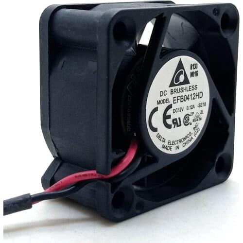 New 40mm fan Delta 4cm 4020 12V Dual Ball bearing EFB0412HD 1U Server North-South Bridge cooling Fan