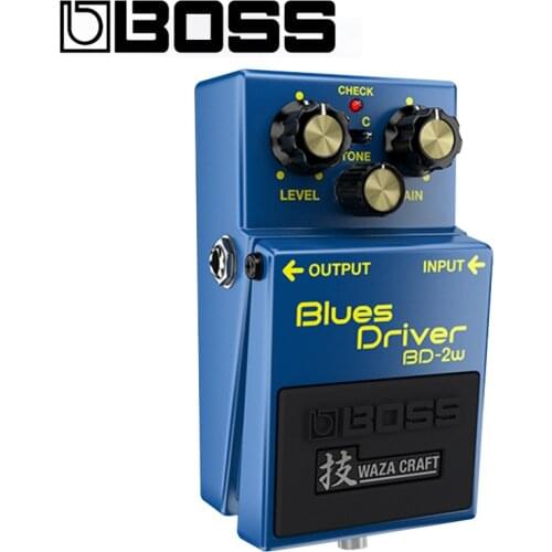 BOSS BD-2W WAZA CRAFT Blues Driver MIJ Guitar Effects Pedal