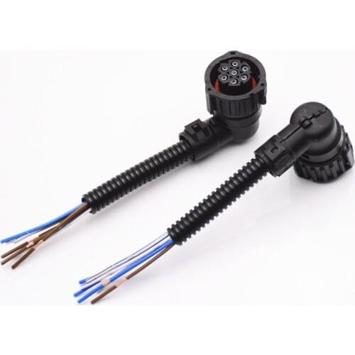 Suitable for Sinotruk Howo Jiefang J6 Tianlong Tianjin Hercules Aowei Taillight Assembly Plug 7-hole J6 Socket