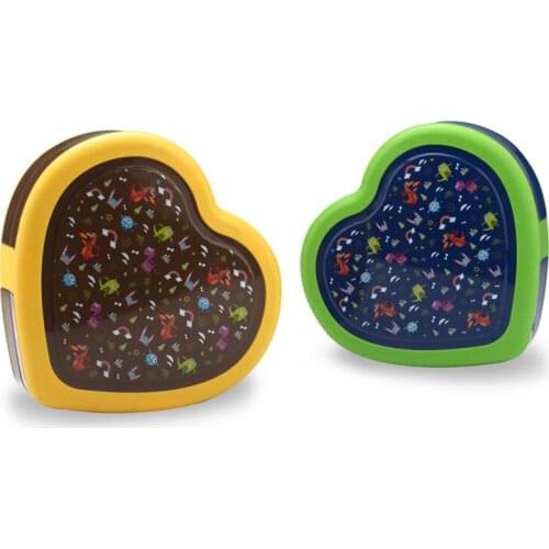 Portable Lunch Box Stainless Steel Heart Bento Box With Tableware And Lunch Bags Leak-proof Lunchbox For School Office