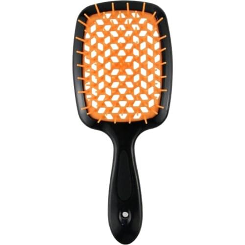 Wide Teeth Air Cushion Combs Women Scalp Massage Comb Hair Brush Hollowing Out Hairdressing Tool C1FF