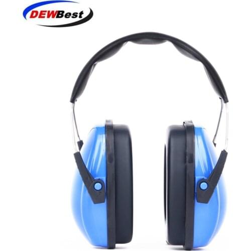 PVC+Sponge Adjustable Earmuffs Hearing Protection Ear Defenders Noise Reduction Safety Yellow/Blue/Pink/Black d9