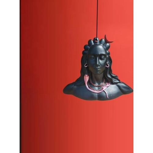 Hand Painted Hanging Indian Statue Figure Collectible Decor Exquisite Cultural Heritage History Figurine