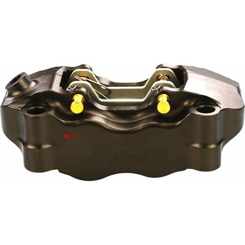 Motorcycle Brake Caliper 100mm Mounting Radial 30/34mm 4 Piston Hpk Billet For Honda Yamaha Kawasaki Suzuki