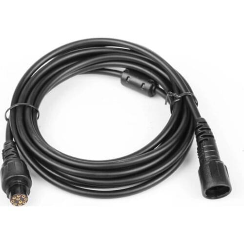 3meters extended microphone cable for Hytera MD650 MD650G MD680 MD680G MD780 MD782 MD785 MD786 RD960 RD965 RD980 etc car radio