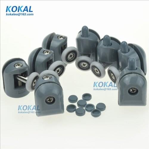 [YSL-DL]Free Shipping 8PCS* Shower Rooms Cabins Pulley & Shower Room Roller Runners Single Wheels