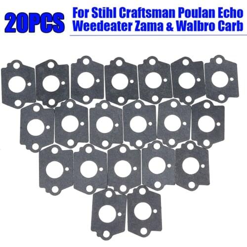 For Echo Weedeater Zama & Walbro Carb Carburetor Gaskets Accessories Kit Motorcycle Rebuild Replacement