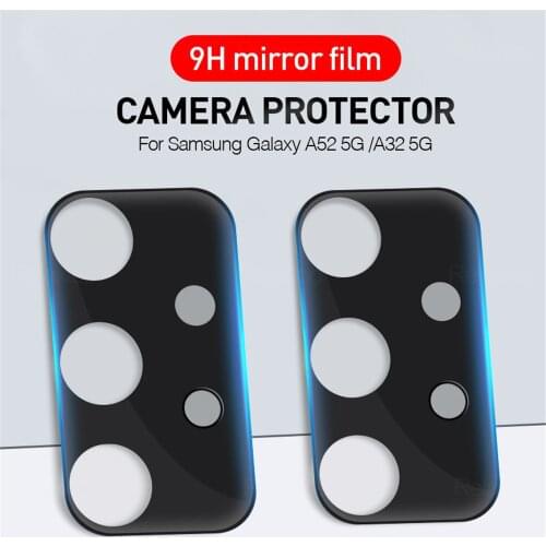 2pcs 3D Full Curved Rear Camera Case For Samsung Galaxy A32 A52 5G A 32 52 A326B A526B Tempered Glass Rear Lens Protective Cover