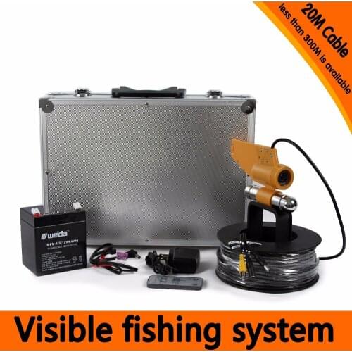 20M 600TVL Under-water AV Endoscope Camera With TFT Monitor