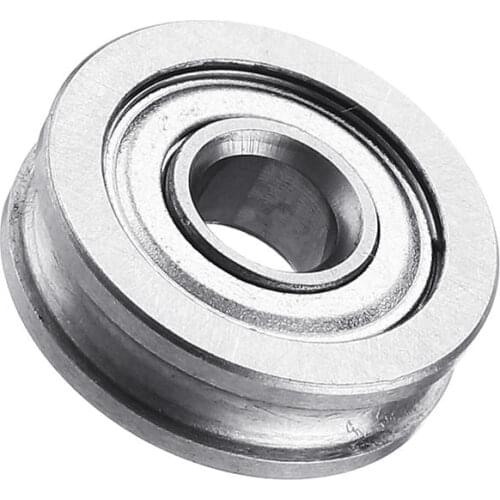 4pcs U604ZZ U-groove Pulley Bearing for a6 a8 e10 e12 e16 3D Printer Extruder Timing Belt Parts