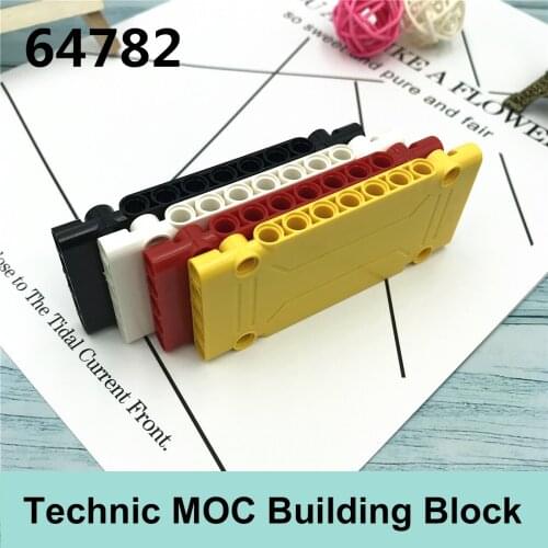 5PCS Technology Parts Building Blockss Compatible with Major Brand Technology Moc Parts 64782 1x5x11 Gifts Toys