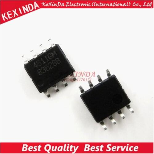 AP4511GM AP4511G AP4511 4511GM SOP8 50pcs/lot Free Shipping