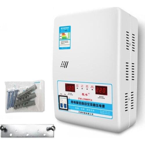 Automatic 15KW Voltage Stabilizer AC regulator Power Supply 120-270V to 220V Y