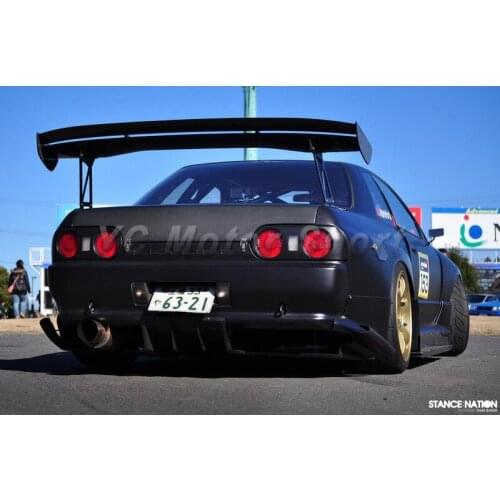 Car Accessories Carbon Fiber TS Style Rear Diffuser Type 2 with Metal Fitting Accessories 5pcs Fit For 1989-1994 R32 GTR