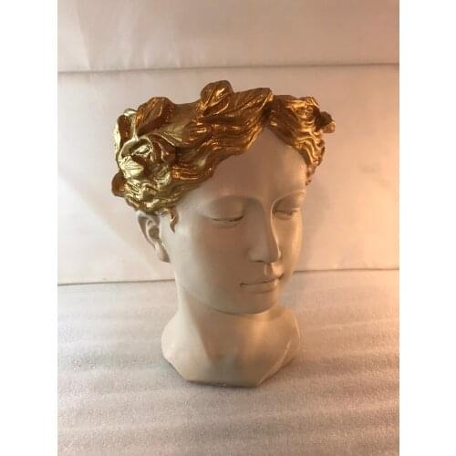 Flower pot/Helen Flower Pot/Garden/Home/Flower/Plant/Decoration/Decorative/Decor/Sculpture flower pot/Resine/Cactus Flower Pot/Sukulent Flower Pot