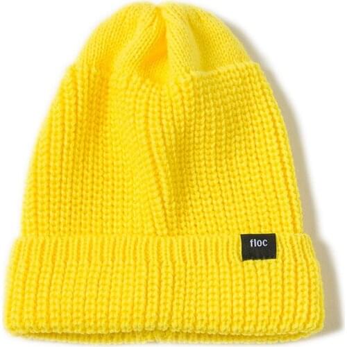 Children Kids Beanie Hat Caps Winter Warm Baby Girls Boys Hats Fashion Applique Letter Woolen Crochet Knit Cap шапка детская