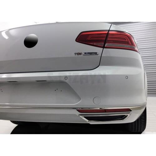 Passat B8 Chrome Exhaust (2014-2019) Stainless Steel