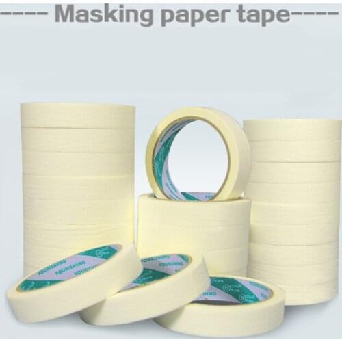 12M Long Masking Tape Color Spray Stickers Hand Tear Paper Tape Art Painting Tools Sketch Oil Painting Texture Tapes