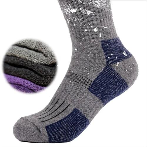 Winter sports socks tide Outdoor thickening mens and womens ski socks mountaineering hiking coolmax running basketball socks