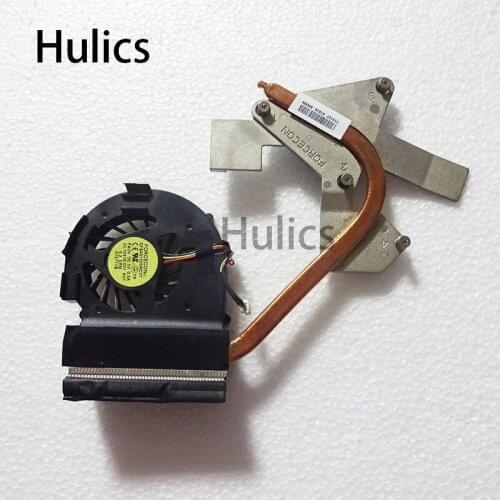 Hulics Original laptop heatsink cooling fan cpu cooler For DELL M5030 CPU heatsink 0FC1YF