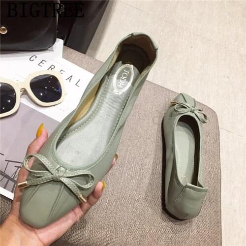 Autumn Woman Shoes Luxury Ladies Flat Shoes Woman Leather Ladies Loafers Creepers Slip On Shoes For Women Zapato Mujer Casual