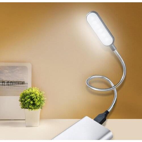 Night Light Portable USB Reading Learning Lamp Laptop Desk for Power Bank Laptop Notebook PC Computer