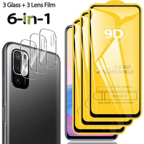 Redmi note 10t glass, 9d glass for note-10t tempered glass redmi note10t camera film xiaomi redmi note 10 t screen protector