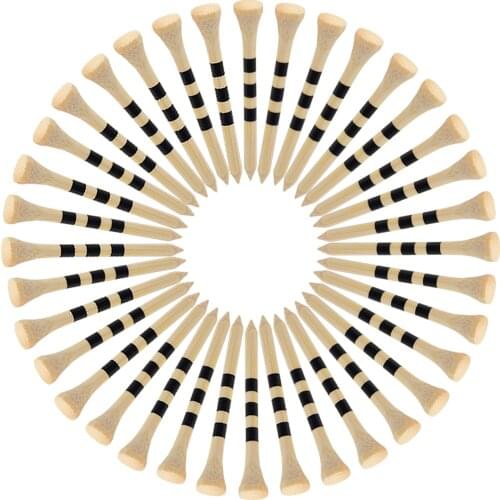 SAPLIZE Bamboo Golf Tees Pack of 150(2-3/4" Available) More Durable & Stable Golf Bamboo Tees
