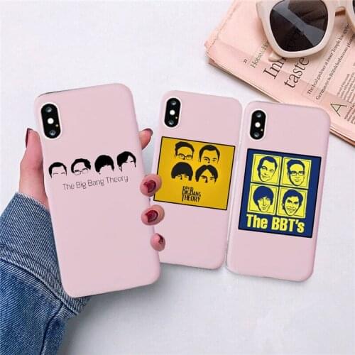 Jamular Hot TV Series Big Bang Theory Silicone Soft Shell Phone Case for iPhone 11 Pro XS Max X XR 7 8 6 Plus Phone Back Cover