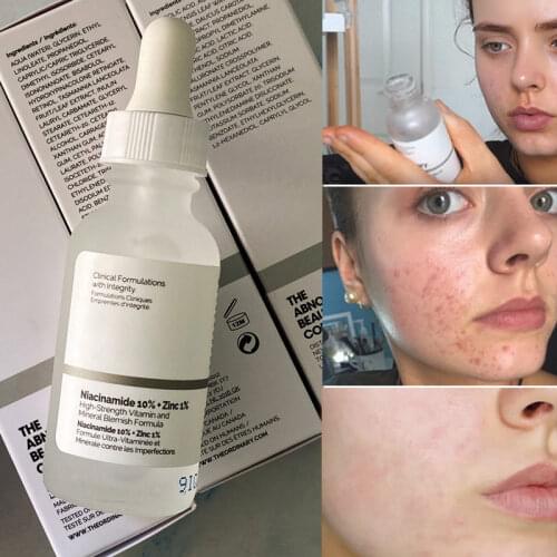 Hot Skin Care 30ml Hyaluronic acid Peptide ampoule Serum For Anti Aging Face Serum Firming Anti Wrinkle Moisturizing