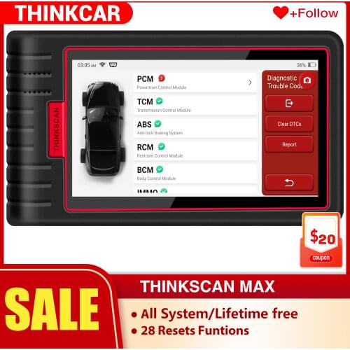 Thinkdiag full system OBD2 Scanner easydiag Car Diagnostic Tool with 16 reset function easy diag with obd2 cable PK AP200