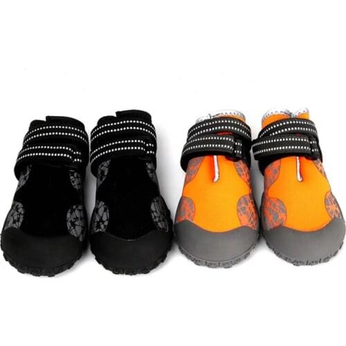 Puppy Waterproof Shoes Mountain Wearable Anti-Slip Pet Dog Boots Reflective Medium Dogs Shoes Pets Supplies