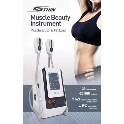 High frequency teslasculpt HIEMT Electromagnetic Muscle Stimulation device weight loss body slimming sculpting machine