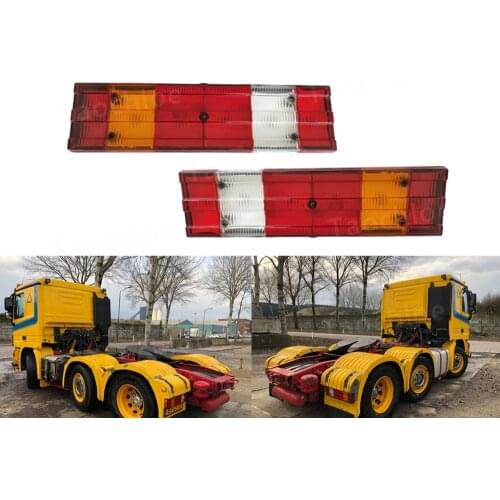 1pair 24V Rear Lamp Tail light Turn Signal Stop Lamp For Actros MB V8 V6 MP1 MP2 MP3 1841 2641 2555 3255 3341 Trucks (No bulbs)