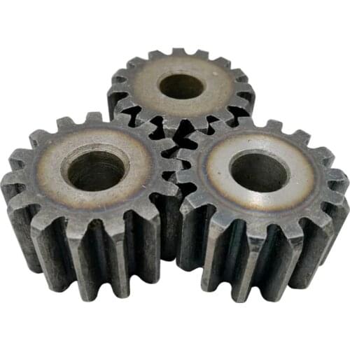 1 Piece spur Gear 2M10/11/12/13T rough Hole 10mm motor gear 45#carbon steel Material High Quality pinion gear Total Height 20mm