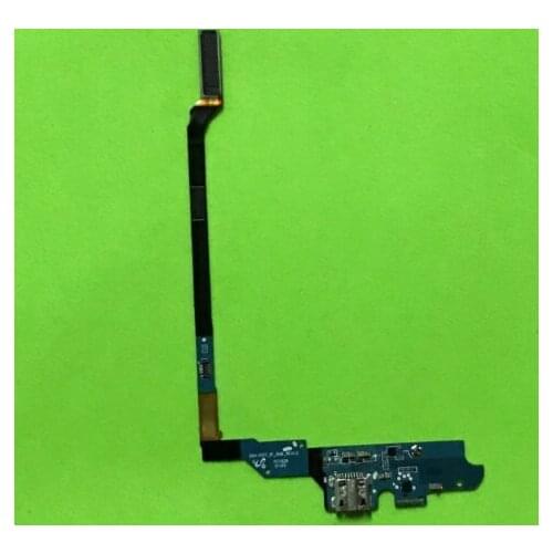 10pcs/Lot For Samsung GALAXY S4 I9505 I9500 I337 USB Charger Flex Cable With Mic Charging Port Dock Connector Part